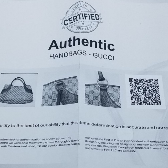 Gucci Ring Tote GG Canvas with Leather-Excellent Vintage Condition - Picture 4 of 12